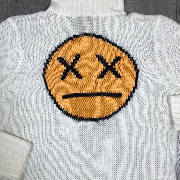 WILDFOX Women’s Knitted Turtleneck Sweater Size XS - Picture 3 of 5